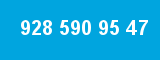 928 590 95 47 928 590 95 47